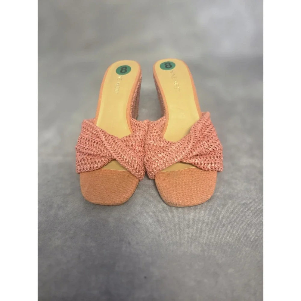 Nine West Woven Platform Wedge Sandals